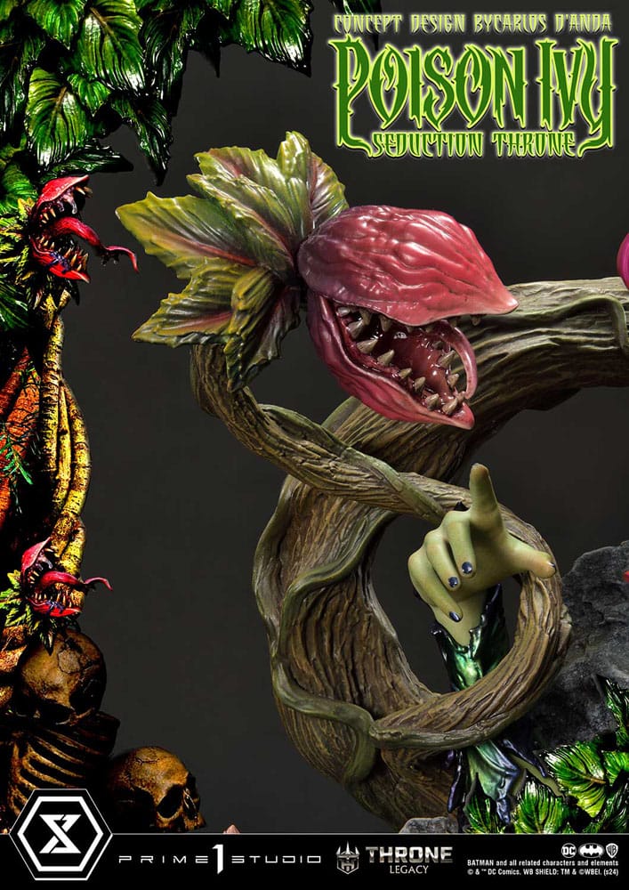 DC Comics Throne Legacy Collection Statue 1/4 Batman Poison Ivy Seduction Throne Deluxe Version 55 cm